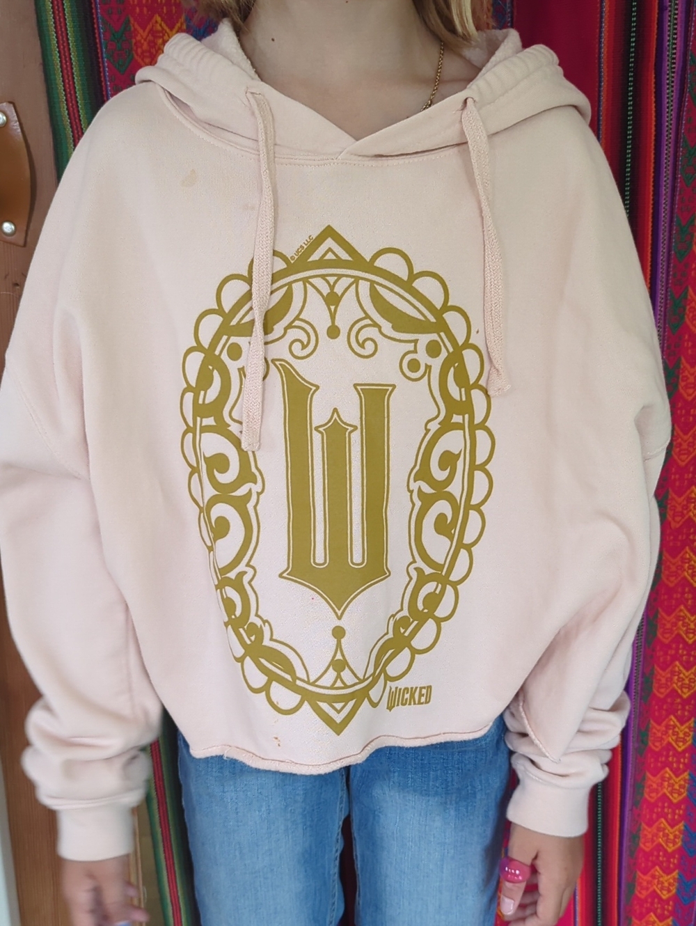 Tweens And Teens Cropped Wicked Sweatshirt